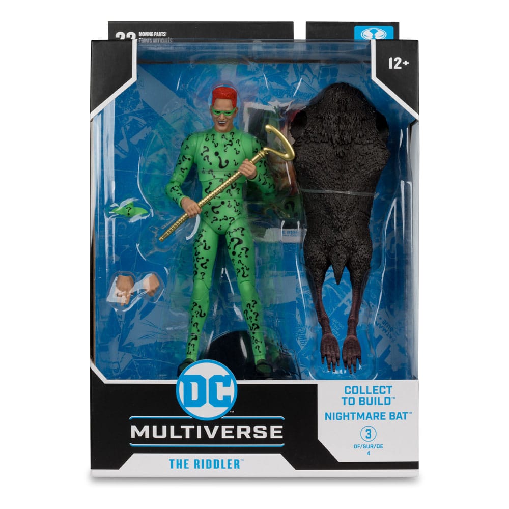 DC Build A Megafig Action Figure Batman Forever The Riddler (Gold Label) 18 cm 0787926156683