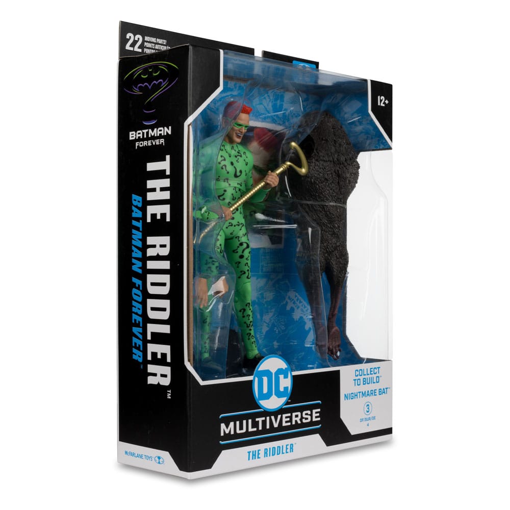 DC Build A Megafig Action Figure Batman Forever The Riddler (Gold Label) 18 cm 0787926156683