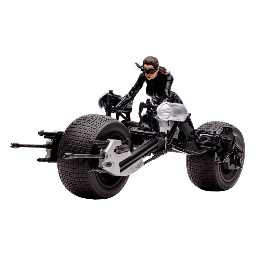 DC Multiverse Vehicle Batpod with Catwoman (The Dark Knight Rises) 0787926157345