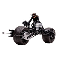 DC Multiverse Vehicle Batpod with Catwoman (The Dark Knight Rises) 0787926157345
