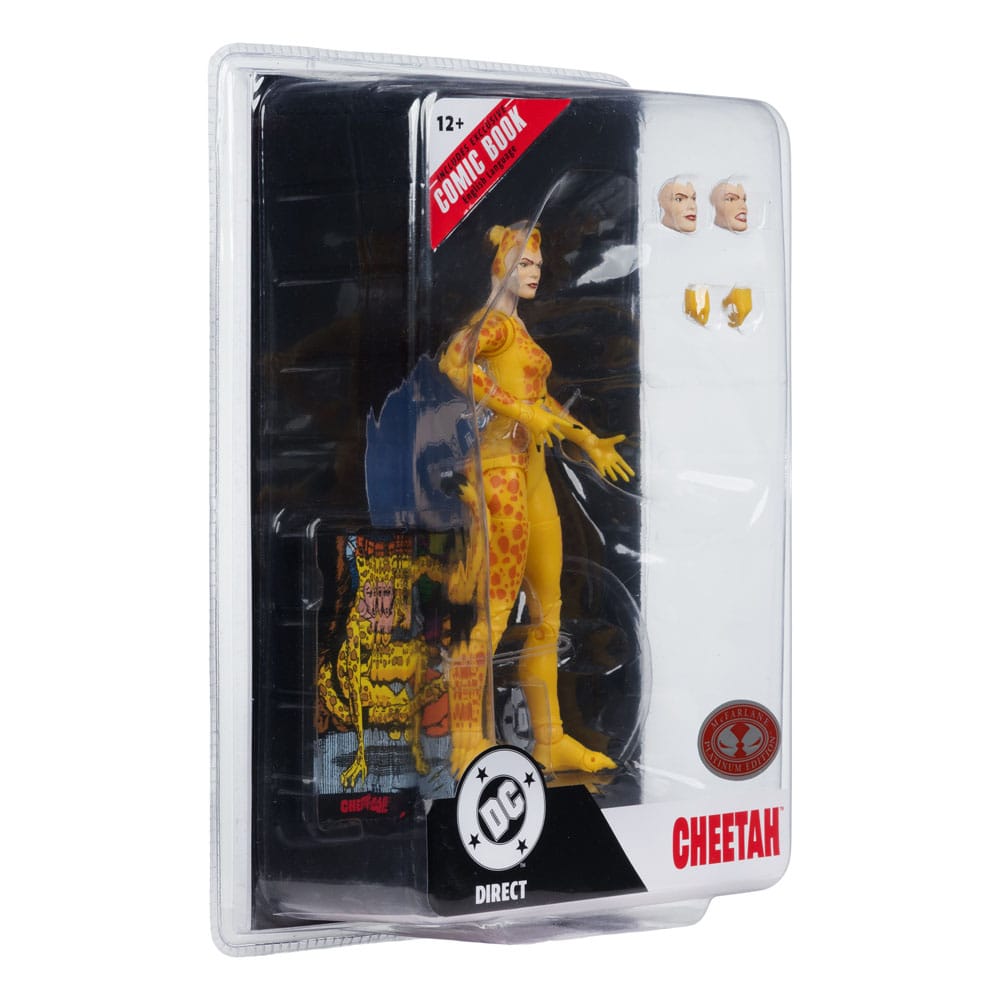 DC Direct Page Punchers Action Figure Cheetah (Crisis on Infinite Earths)(Red Platinum Edition) 17 cm 0787926158816