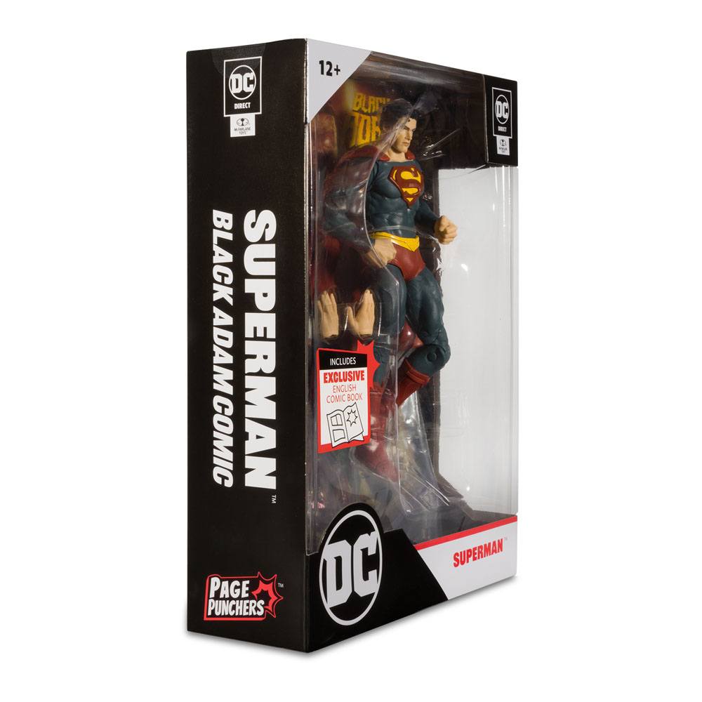 DC Black Adam Page Punchers Action Figure Superman 18 cm 0787926159035