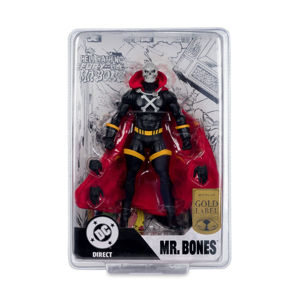 DC Direct Action Figure Mr Bones (Infinity Inc #16) (Gold Label) 18 cm   0787926159615