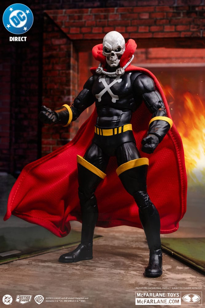 DC Direct Action Figure Mr Bones (Infinity Inc #16) (Gold Label) 18 cm   0787926159615