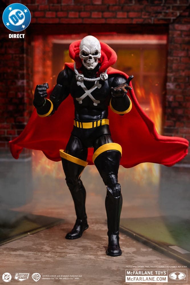 DC Direct Action Figure Mr Bones (Infinity Inc #16) (Gold Label) 18 cm   0787926159615