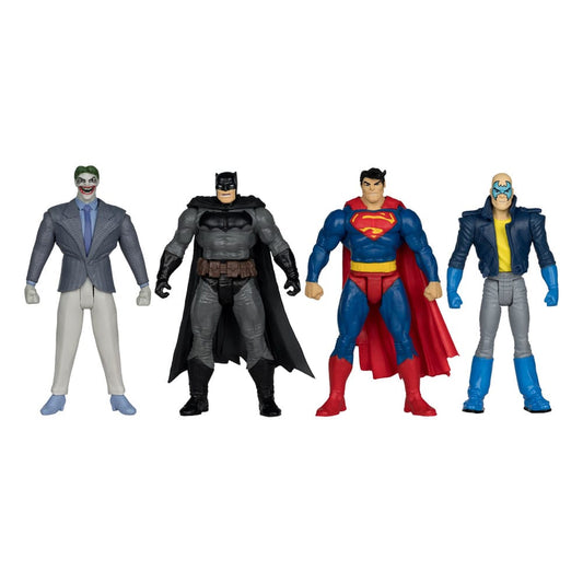 DC Direct Page Punchers Action Figure 4-Pack Batman & Son of Batman & Superman & Joker 7 cm 0787926159639