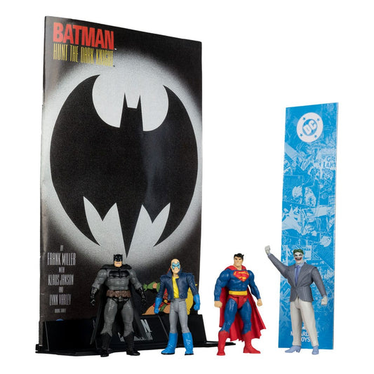 DC Direct Page Punchers Action Figure 4-Pack Batman & Son of Batman & Superman & Joker 7 cm 0787926159639