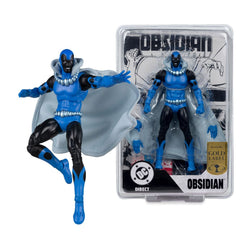 DC Direct Action Figure Obsidian (Infinity Inc #16) (Chase) (Gold Label) 18 cm  0787926159691