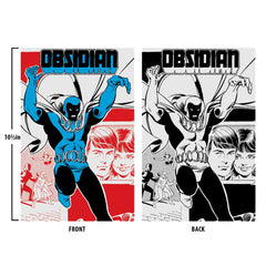 DC Direct Action Figure Obsidian (Infinity Inc #16) (Chase) (Gold Label) 18 cm  0787926159691