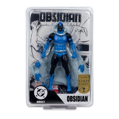 DC Direct Action Figure Obsidian (Infinity Inc #16) (Chase) (Gold Label) 18 cm  0787926159691