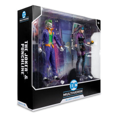 DC Multiverse Action Figures Pack of 2 The Joker & Punchline 18 cm 0787926159936