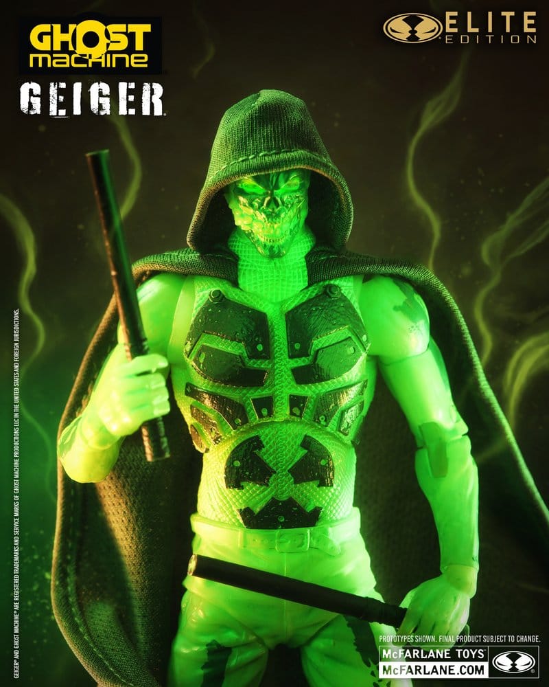Ghost Machine McFarlane Elite Edition Deluxe Action Figure Geiger 18 cm 0787926162011