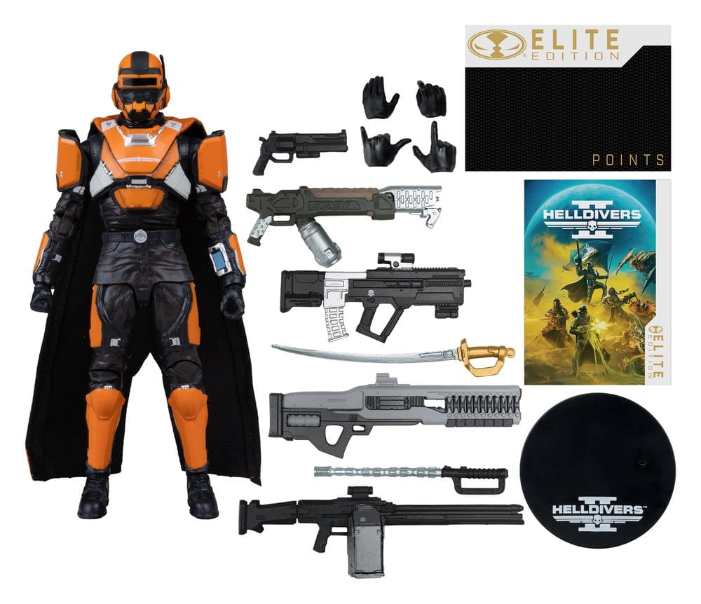 Helldivers 2 McFarlane Elite Edition Action Figure CE-25 Trench Engineer (Deluxe) 18 cm 0787926162080