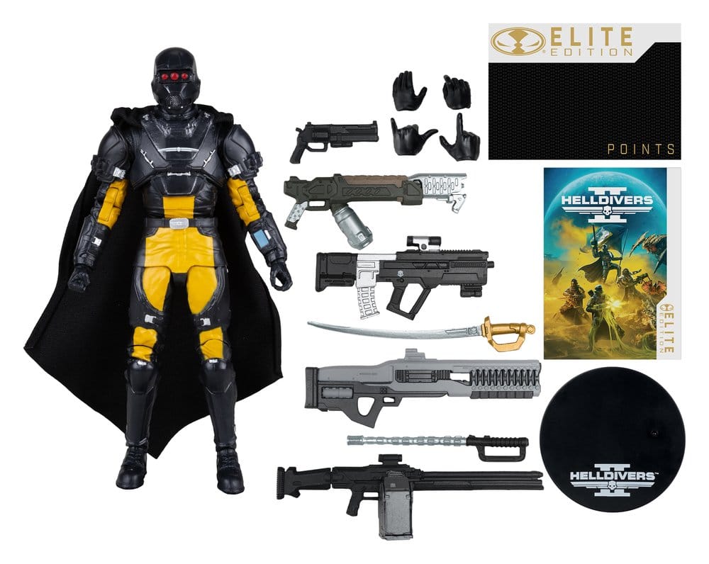 Helldivers 2 Elite Edition Action Figure SA-04 Combat Technician 18 cm 0787926162097