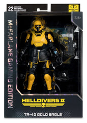 Helldivers II McFarlane Gaming Edition Action Figure T4-40 Gold Eagle 18 cm 0787926162318