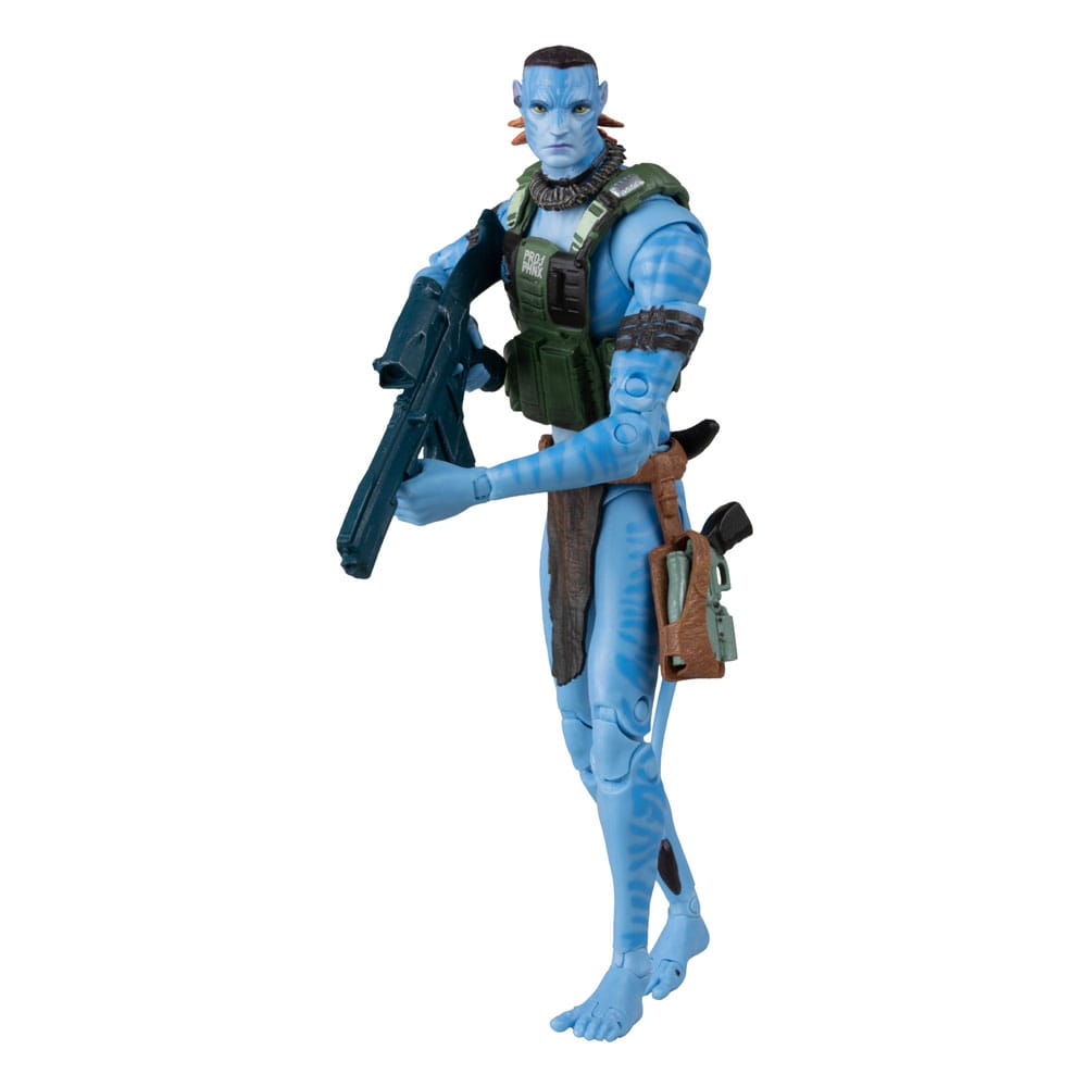 Avatar: Fire and Ash Action Figure Quaritch (Ash Recom) (Gold Label) 18 cm 0787926162929