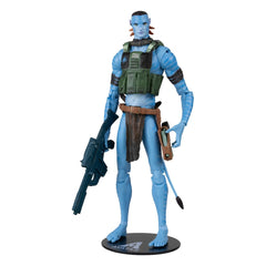 Avatar: Fire and Ash Action Figure Quaritch (Ash Recom) (Gold Label) 18 cm 0787926162929