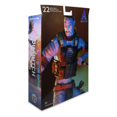 Avatar: Fire and Ash Action Figure Quaritch (Ash Recom) (Gold Label) 18 cm 0787926162929