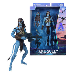 Avatar: Fire and Ash Action Figure Jake Sully (Metkayina Final Battle) 18 cm 0787926163117