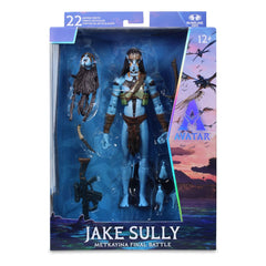 Avatar: Fire and Ash Action Figure Jake Sully (Metkayina Final Battle) 18 cm 0787926163117