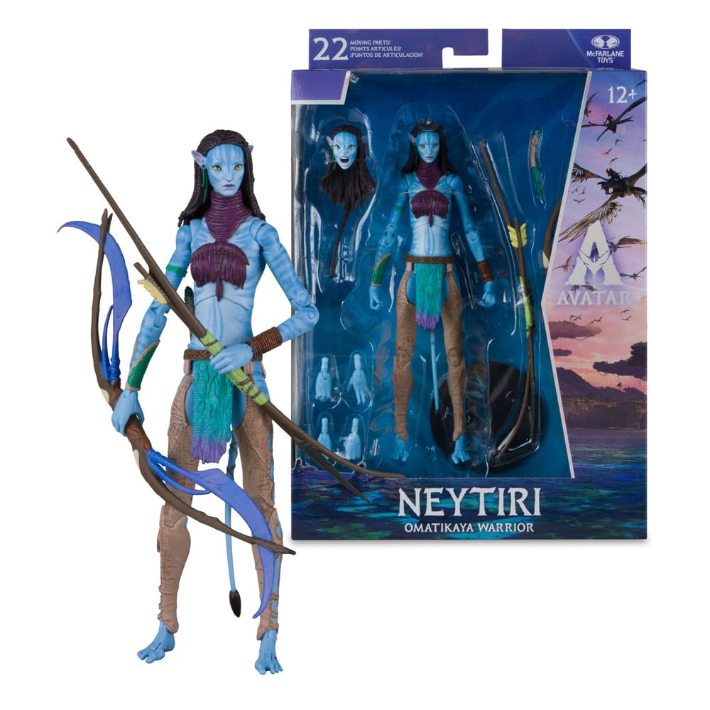  Avatar: Fire and Ash Action Figure Neytiri (Omatikaya Warrior) 18 cm 0787926163124