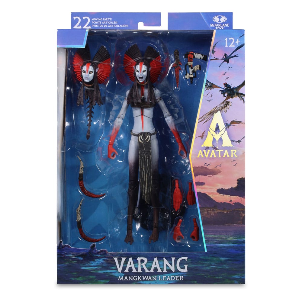  Avatar: Fire and Ash Action Figure Varang (Mangkwan Leader) 18 cm 0787926163131