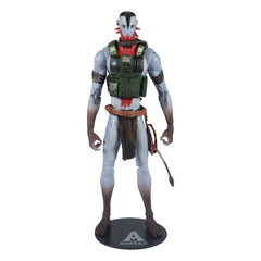 Avatar: Fire and Ash Action Figure Recom Quaritch (Ash Warrior) 18 cm 0787926163148