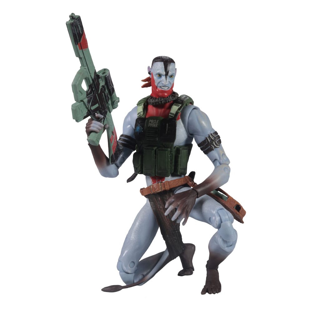 Avatar: Fire and Ash Action Figure Recom Quaritch (Ash Warrior) 18 cm 0787926163148