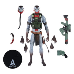 Avatar: Fire and Ash Action Figure Recom Quaritch (Ash Warrior) 18 cm 0787926163148
