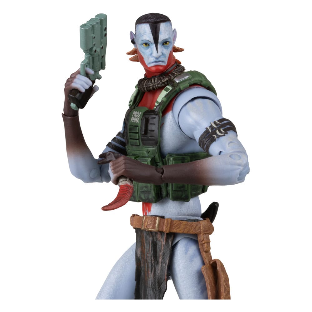 Avatar: Fire and Ash Action Figure Recom Quaritch (Ash Warrior) 18 cm 0787926163148
