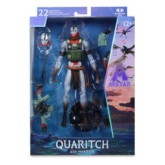 Avatar: Fire and Ash Action Figure Recom Quaritch (Ash Warrior) 18 cm 0787926163148