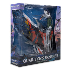 Avatar: Fire and Ash Action Figure Quaritch's new Banshee 0787926163285