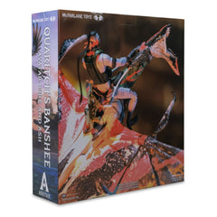 Avatar: Fire and Ash Action Figure Quaritch's new Banshee 0787926163285