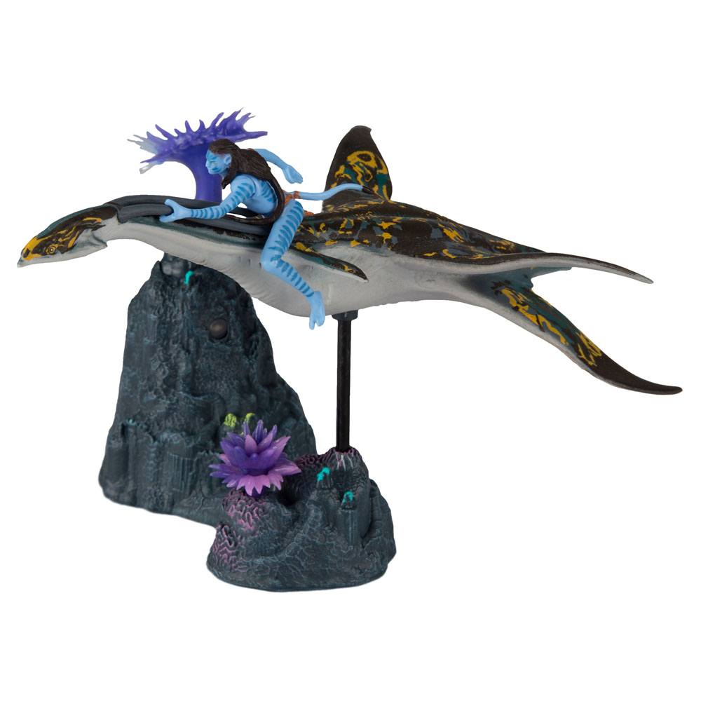 Avatar: The Way of Water Deluxe Medium Action Figures Neteyam & Ilu 0787926163827