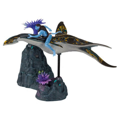 Avatar: The Way of Water Deluxe Medium Action Figures Neteyam & Ilu 0787926163827