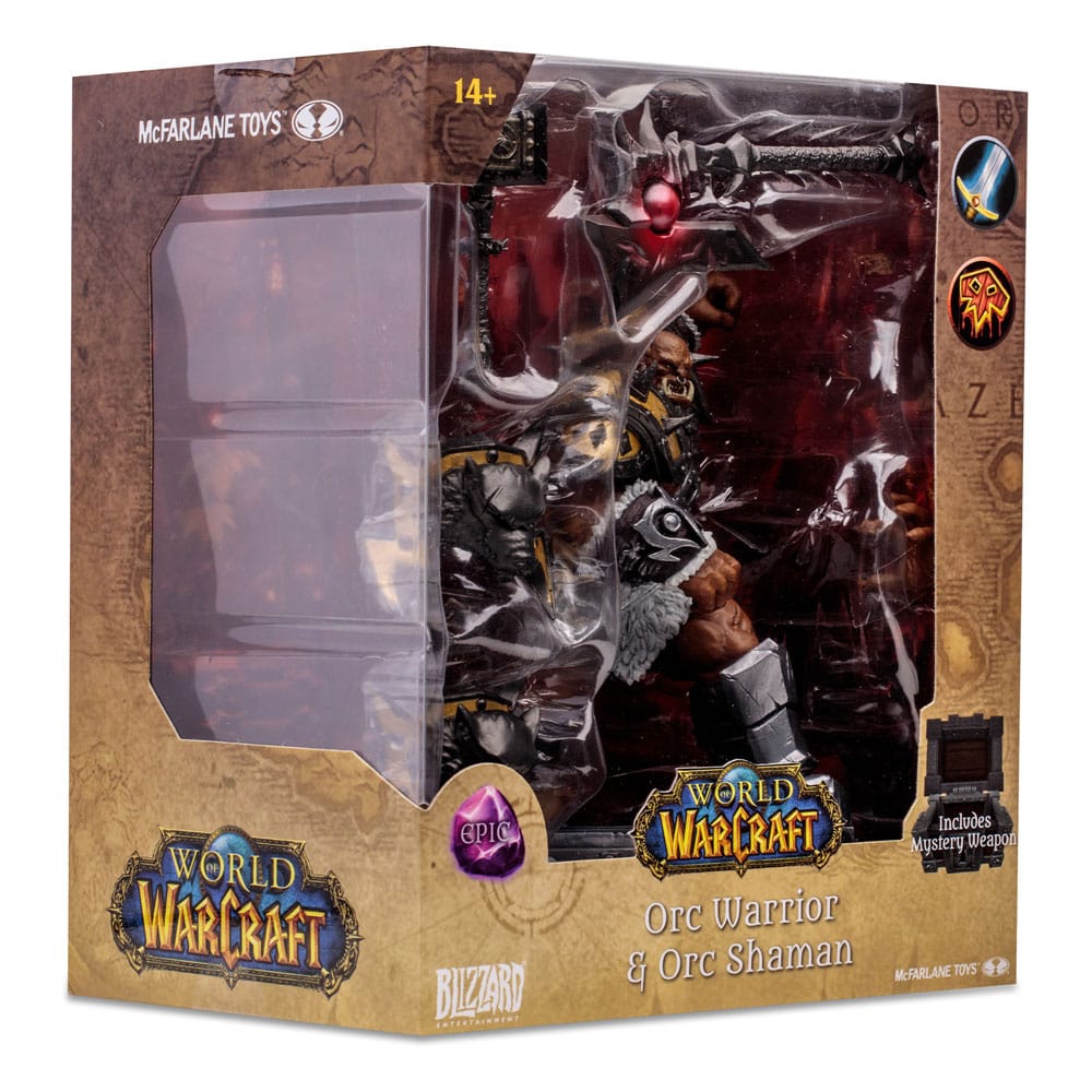 World of Warcraft Action Figure Orc Shaman Warrior (Epic) 15 cm 0787926166835