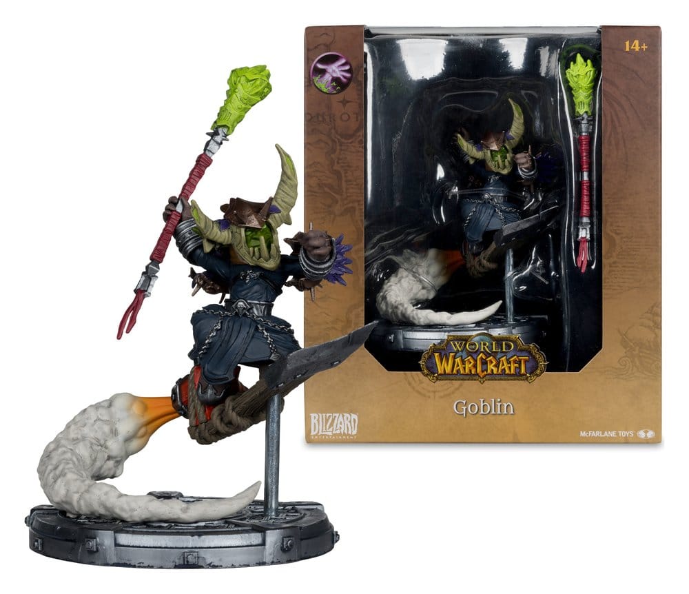 World of Warcraft 1/12 Scale Limited Edition Posed Figure Goblin 19 cm 0787926167122