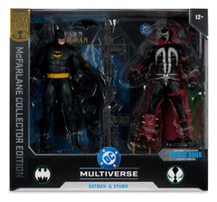 DC Multiverse McFarlane Collector Edition Action Figure 2-Pack Batman & Spawn (Gold Label) 18 cm 0787926170993