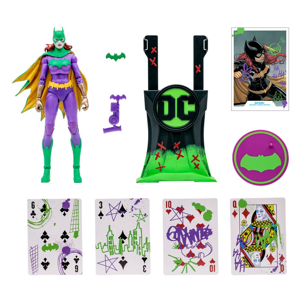 DC Multiverse Action Figure Batgirl Jokerized 0787926171761
