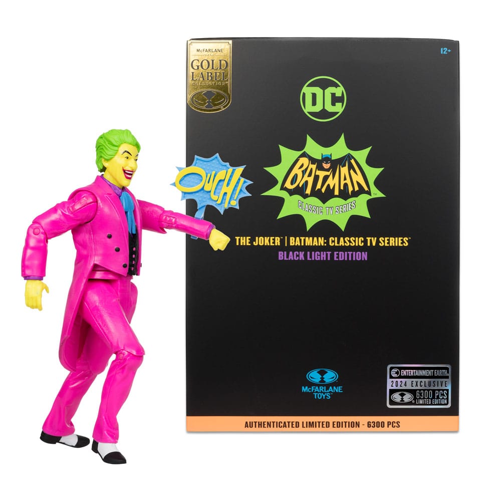 DC Multiverse Action Figure BM66 The Joker (Black Light) (Gold Label) 18 cm 0787926171846