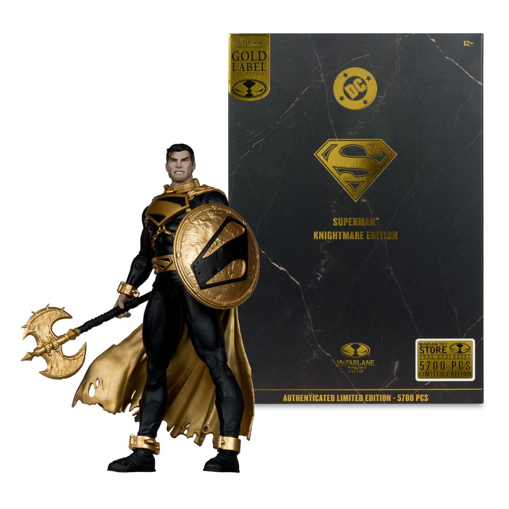 DC Multiverse Action Figure Superman (Future State) (Knightmare) (Gold Label) 18 cm 0787926171983