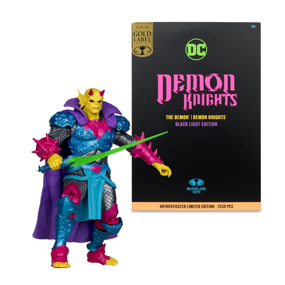 DC Multiverse Action Figure The Demon (Demon Knights) Black Light Edition (Gold Label) 18 cm 0787926172072