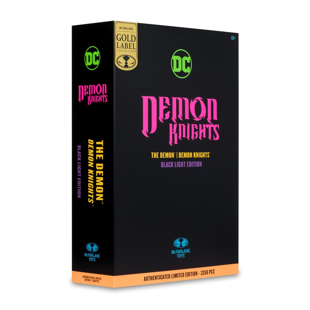 DC Multiverse Action Figure The Demon (Demon Knights) Black Light Edition (Gold Label) 18 cm 0787926172072