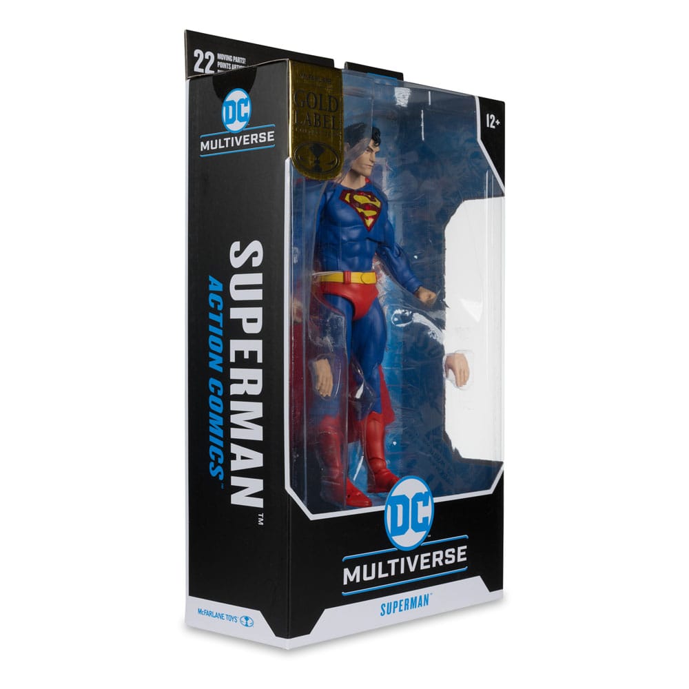 DC Multiverse Action Figure Superman (Action Comics) (Gold Label) 18 cm 0787926172317