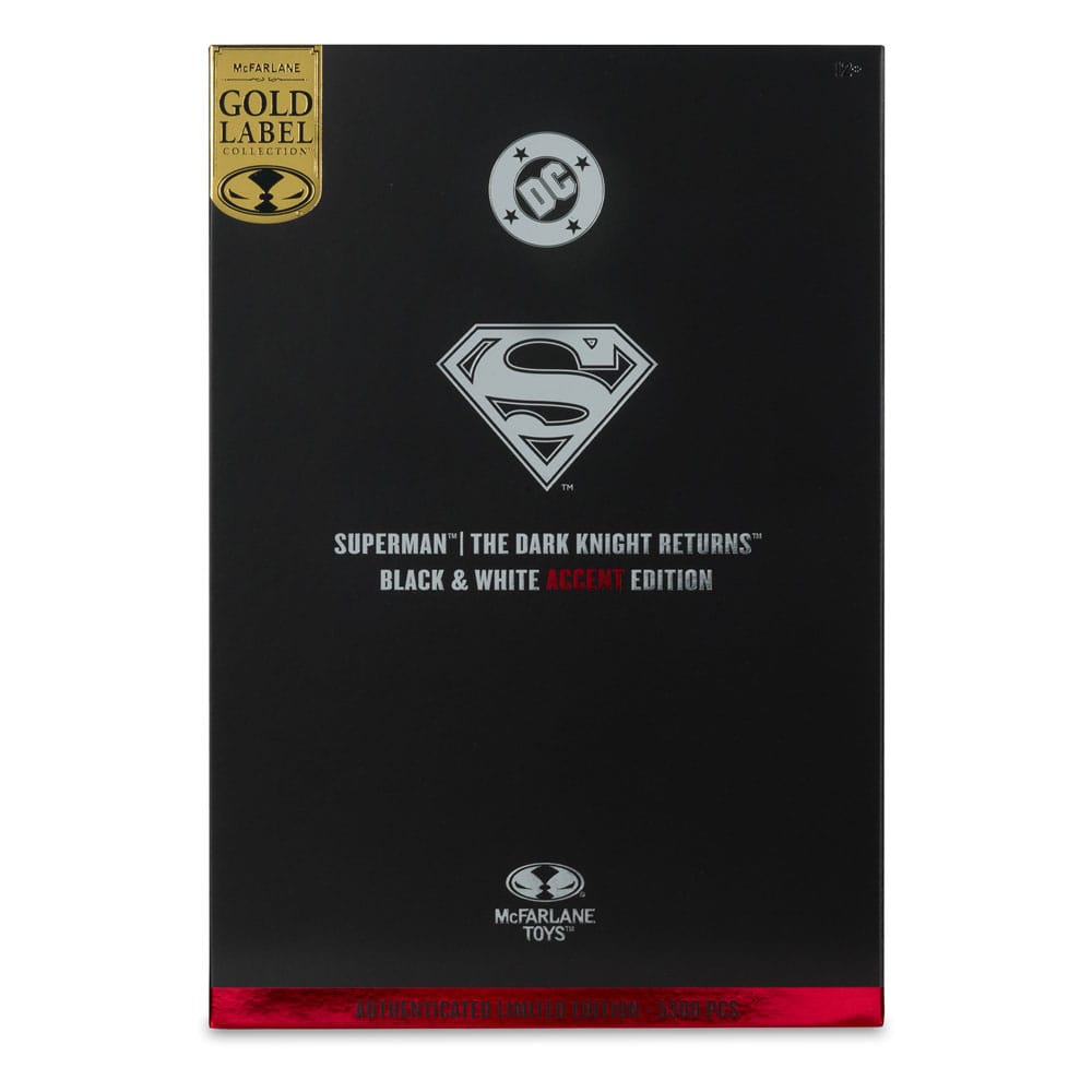 DC Multiverse Action Figure Superman (The Dark Knight Returns) (Black & White Accent Edition) (Gold Label) 18 cm 0787926172423