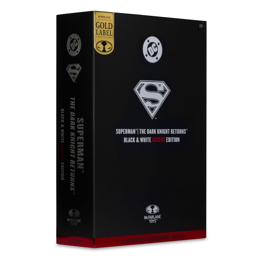 DC Multiverse Action Figure Superman (The Dark Knight Returns) (Black & White Accent Edition) (Gold Label) 18 cm 0787926172423