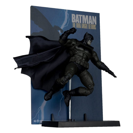 DC Multiverse McFarlane Cover Recreations Action Figure Batman (Batman: The Dark Knight Returns #1) (Gold Label) 18 cm 0787926173437