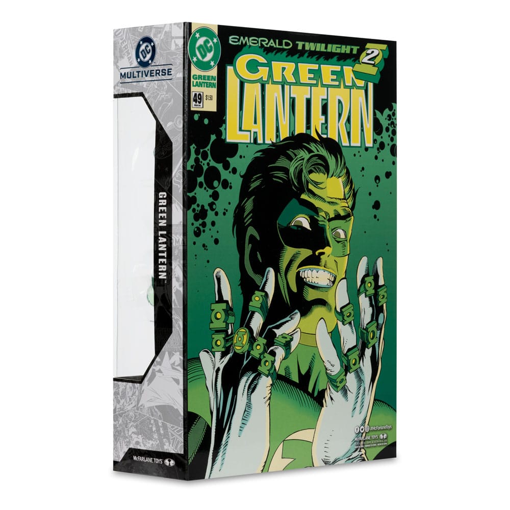 DC Multiverse McFarlane Cover Recreations Action Figure Green Lantern (Emerald Twilight) (Gold Label) 18 cm 0787926173468