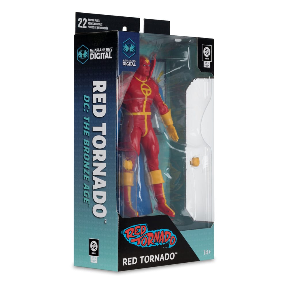 DC Direct McFarlane Toys Digital Action Figure Red Tornado (Bronze Age) 18 cm 0787926173833