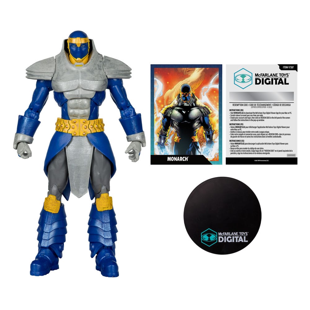DC Direct McFarlane Toys Digital Action Figure Monarch (DC Countdown) 19 cm 0787926173871